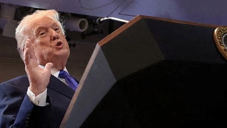Donald Trump, speaking at a White House press briefing following the supreme court’s ruling on his tariffs, has responded furiously in recent weeks.
