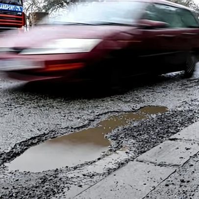Atraso em reparos de buracos atinge £18,6 bi na Inglaterra e no País de Gales