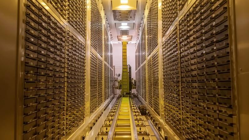 The UK Biobank, which stores genetic information from 500,000 volunteers.