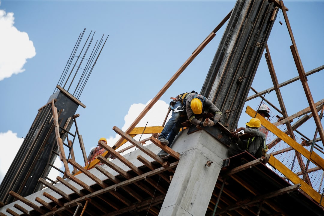 People work on the construction of the Taiwan-Paraguay Polytechnic University, a donation from the Taiwanese government, in Asuncion, Paraguay, March 3, 2026. REUTERS/Cesar Olmedo