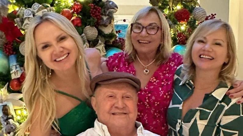 Mãe de Eliana e pai da apresentadora financiam casamento pela tradição familiar