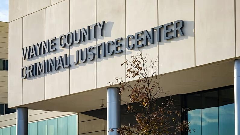 Wayne County Criminal Justice Center in Detroit
