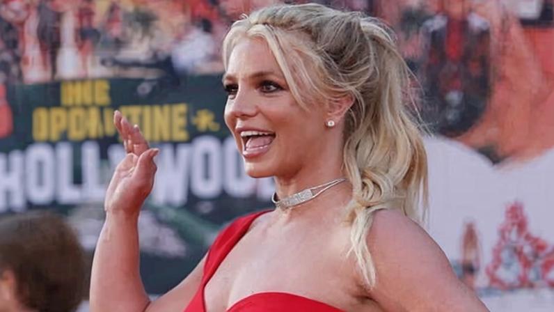 Britney Spears at the premiere of Once Upon a Time in Hollywood in 2019.