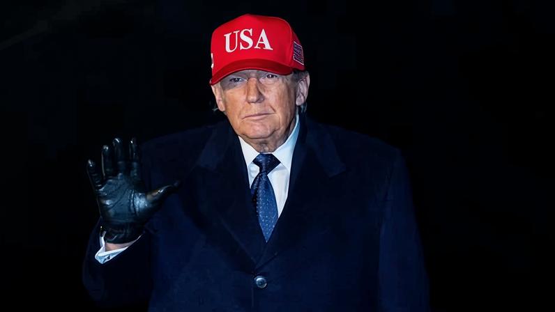 Donald Trump returns to the White House
