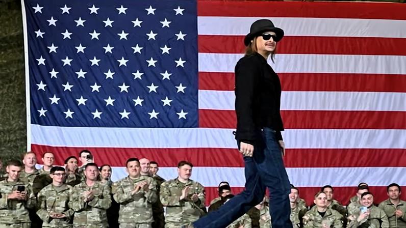 Exército investiga helicópteros sobre o pool de Kid Rock durante saudação