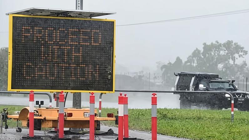 The ‘disconnected’ tropical low was predicted to reach the coast by Friday afternoon between Cairns and Townsville.
