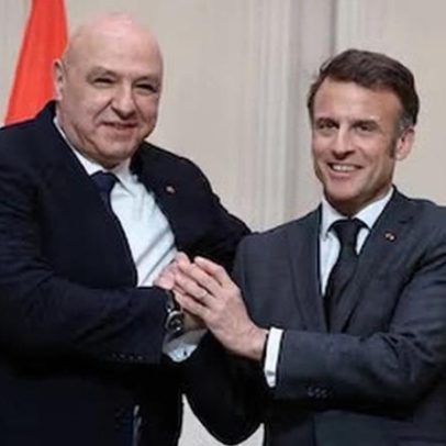 Macron afirma que França não faz parte de guerra com Irã e não está em combate