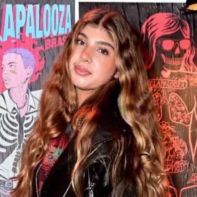 Filha de Cauã Reymond e Grazi Massafera cai de escada em Lollapalooza 2026