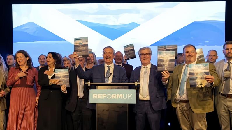 Reform UK suspende candidato escocês menos de um dia após anunciá-lo