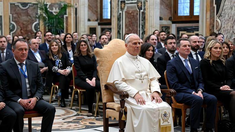 Papa Leão afirma que aviões devem ser portadores da paz, nunca da guerra