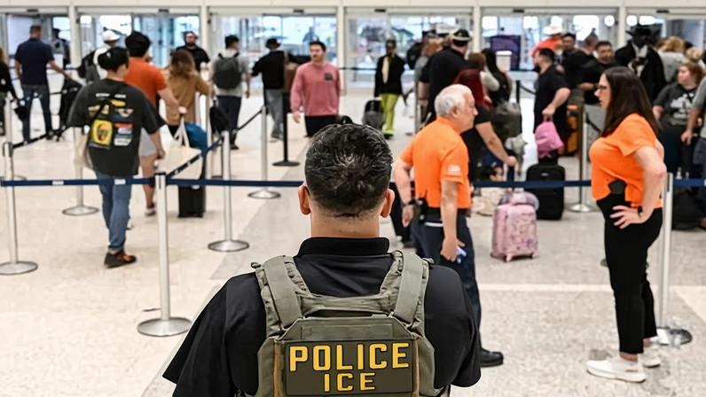 ICE testa atuação em aeroportos como simulado para locais de votação, diz Steve Bannon