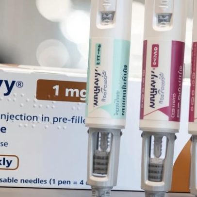 Estudo vincula Wegovy a maior risco de perda súbita de visão frente a Ozempic