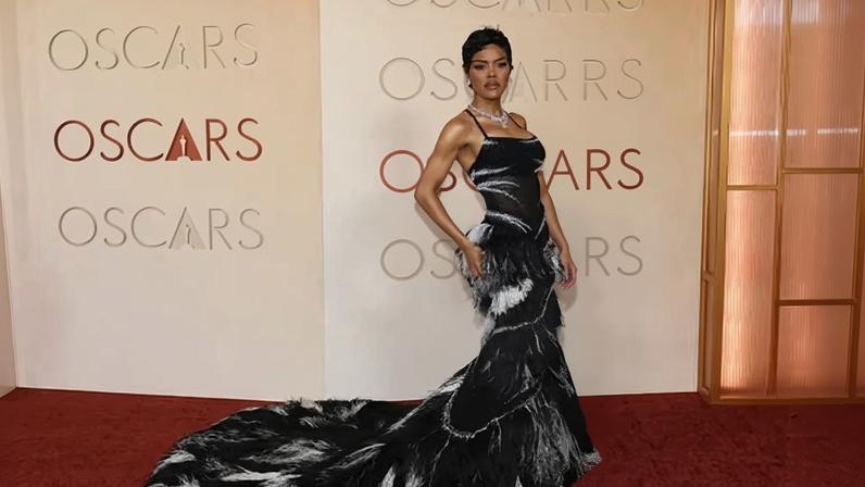 Teyana Taylor at this year’s Oscars.