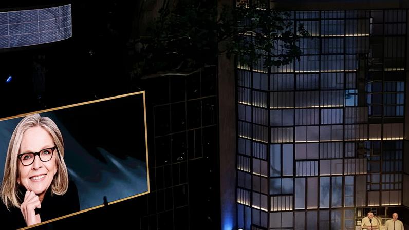 Rachel McAdams homenageia Diane Keaton falecida no Oscar