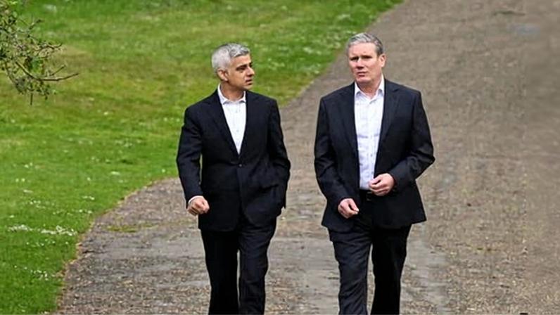 Relatos sobre Sadiq Khan no gabinete de Starmer são negados por aliados