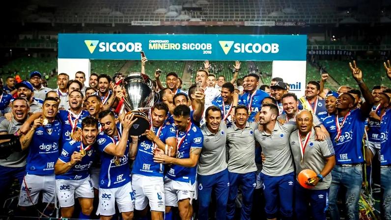 Cruzeiro campeão em 2019 (Foto: Vinnicius Silva/Cruzeiro )