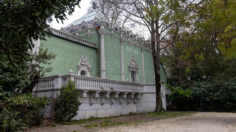 The Russian Pavilion in Venice, built in 1914
