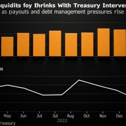 Intervenções recordes do Tesouro reduzem colchão de liquidez da dívida pública