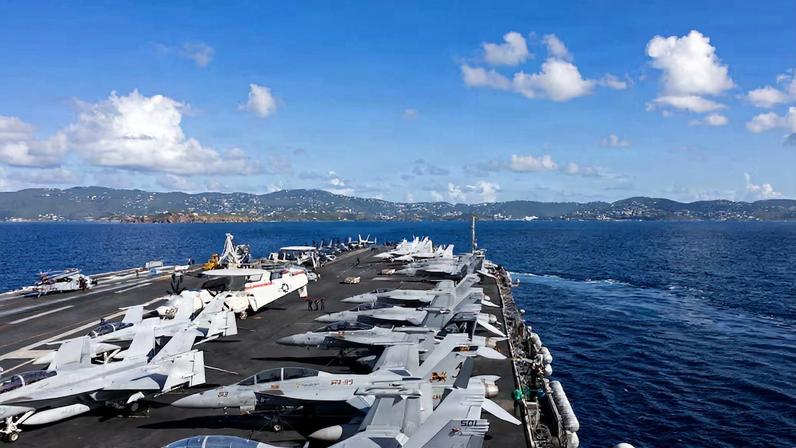 USS Gerald R. Ford arrives in St. Thomas, U.S. Virgin Islands