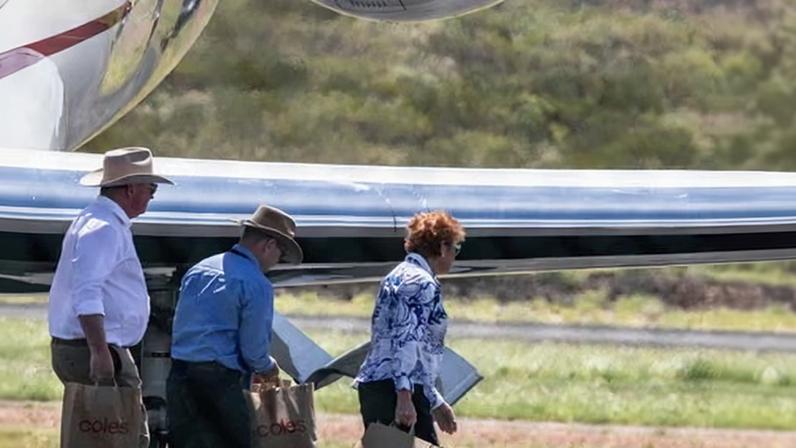 Pauline Hanson não declara voos gratuitos recebidos de Gina Rinehart