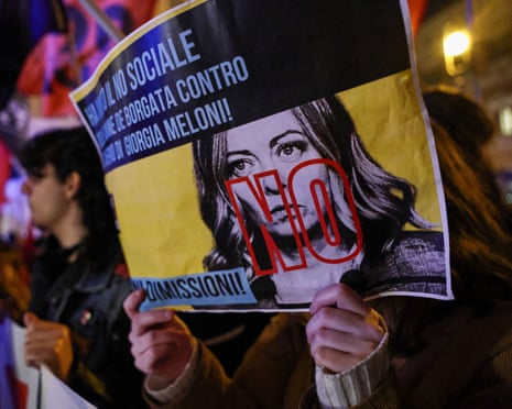 Italy’s PM Giorgia Meloni loses justice referendum, 23 March 2026.
