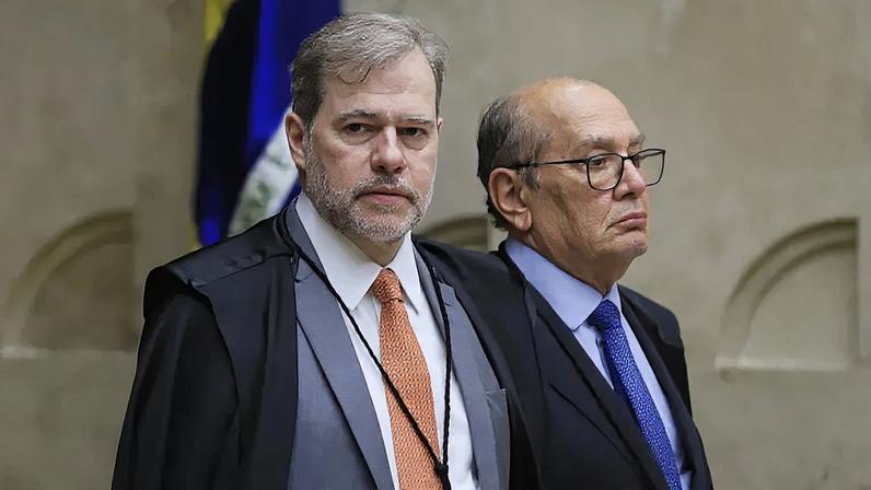 Os ministros Dias Toffoli e Gilmar Mendes integram a 2ª Turma do STF. (Foto: Nelson Jr./SCO/STF)