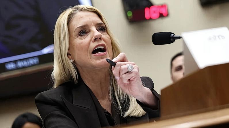 Pam Bondi testifies before the House judiciary committee in Washington DC on 11 February.