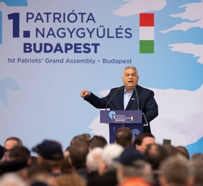 Orbán celebra a direita europeia antes das eleições na Hungria