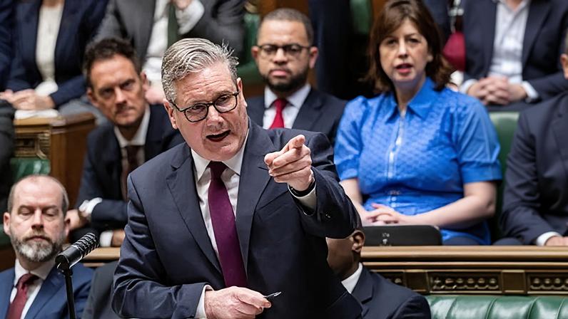 Keir Starmer said of Nick Timothy: ‘If he were in my team he would be gone.’ Photograph: House of Commons/Reuters