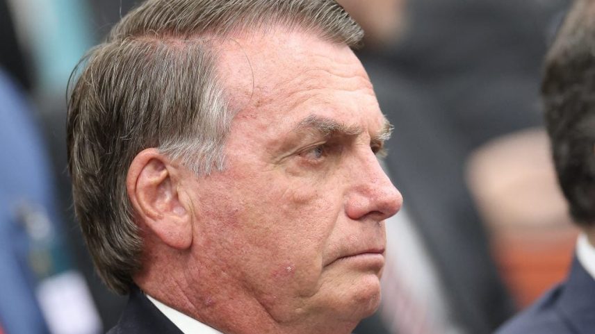 O ex-presidente Jair Bolsonaro condenado a 27 anos de prisão por golpe de Estado. Foto: Antonio Augusto/STF