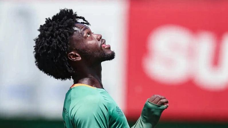 Santi Moreno em treino no Fluminense (Foto: Marcelo Gonçalves / Fluminense FC)