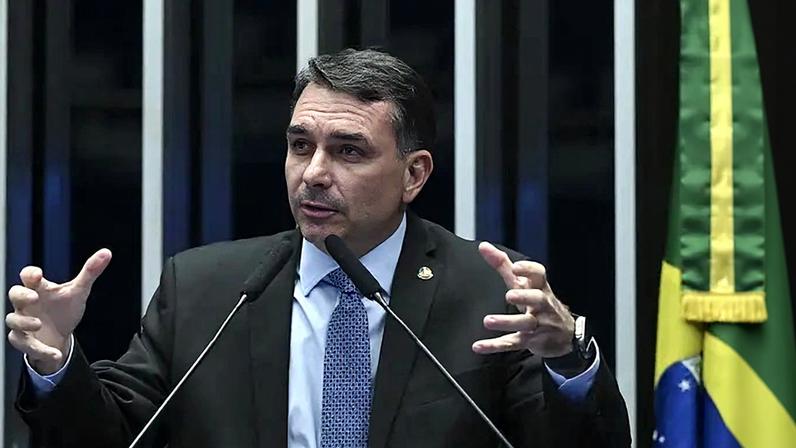Senador Flávio Bolsonaro (PL-RJ). (Foto: Carlos Moura/Agência Senado)