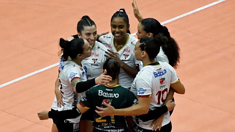 Mackenzie ficou em oitavo lugar na fase classificatória da Superliga Feminina 25/26 (Foto: Mailson Santana/FFC)