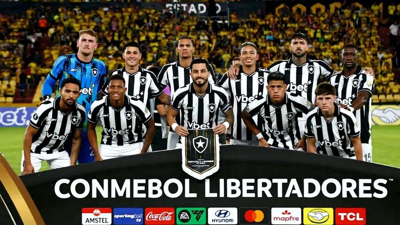 Botafogo tem histórico da Libertadores ao lado após empate em Guayaquil