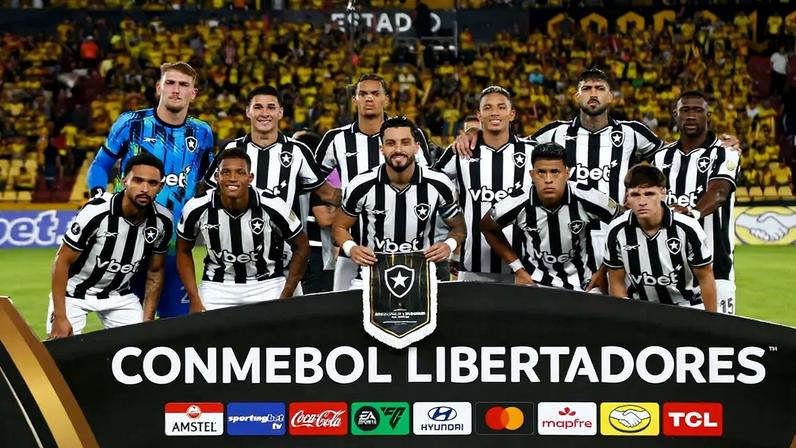 Botafogo empatou com o Barcelona-EQU fora de casa (Foto: Vítor Silva/Botafogo)