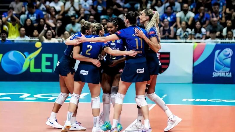 A três rodadas do fim da fase classificatória, Minas está quatro pontos na frente do Sesc Flamengo (Foto: Hedgard Moraes/Minas Tênis Clube)