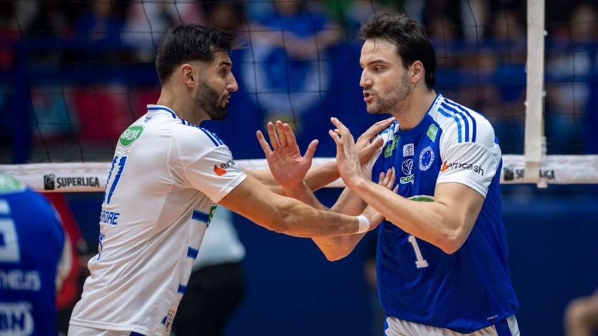 Sada Cruzeiro vence Guarulhos e mantém liderança isolada na Superliga Masculina