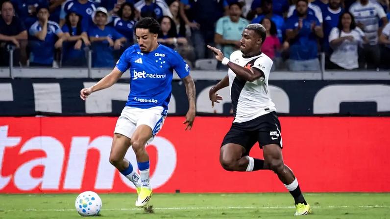 Cruzeiro e Vasco empatam no Mineirão em jogo movimentado