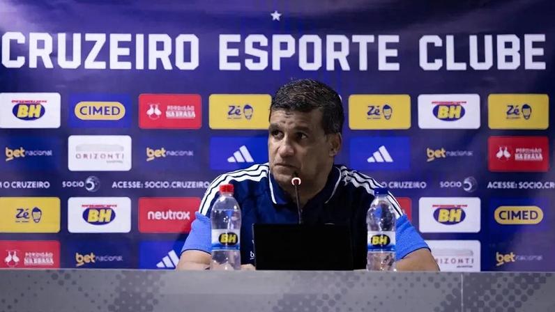Interino do Cruzeiro projeta reação e comenta situação de Kaio Jorge