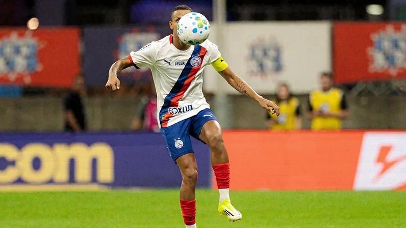 Bahia vence o Bragantino e fica entre os líderes do Brasileirão