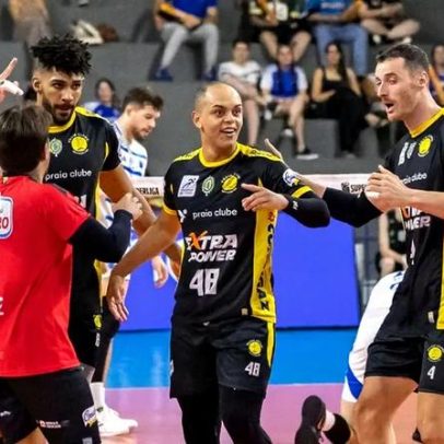 Praia Clube vence Cruzeiro no tie-break pela Superliga Masculina
