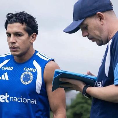 Cruzeiro: Romero evolui e Gerson treina em período integral