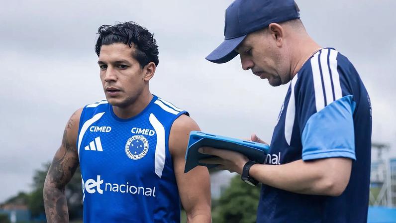 Cruzeiro: Romero evolui e Gerson treina em período integral