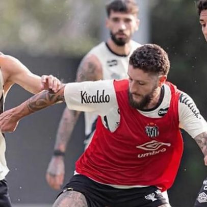 Cuca estreia pelo Santos com novidade no ataque contra o Cruzeiro