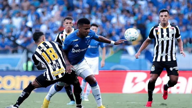 Cruzeiro x Santos no Mineirão (Foto: Gustavo Aleixo/Cruzeiro)