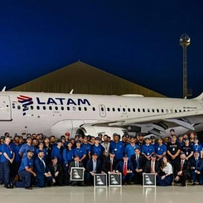 Latam incorpora na frota os primeiros aviões Embraer