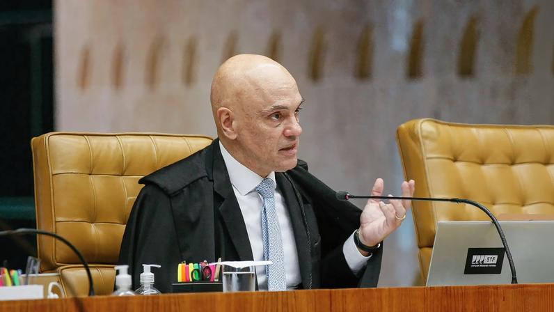 Ministro usou postagem de internauta que dizia que "esse vídeo precisa chegar ao ministro Alexandre de Moraes". (Foto: Victor Piemonte/STF)