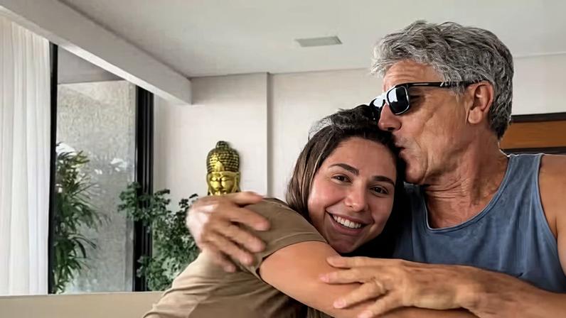 Carol Portaluppi e Renato Gaúcho