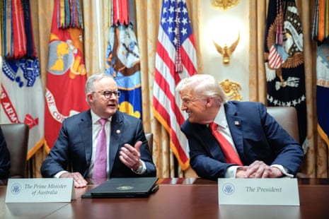 Donald Trump has taken a swipe at allies including Australia over a perceived lack of support for his action against Iran.