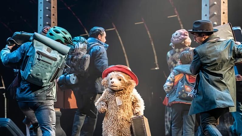 On the way to the Royal Albert Hall … Paddington: The Musical.